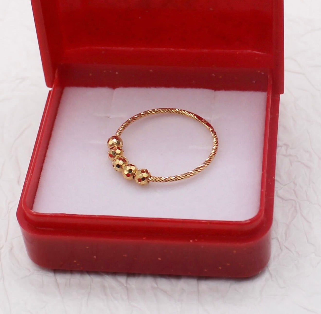 Dainty Ball Ring | Size L