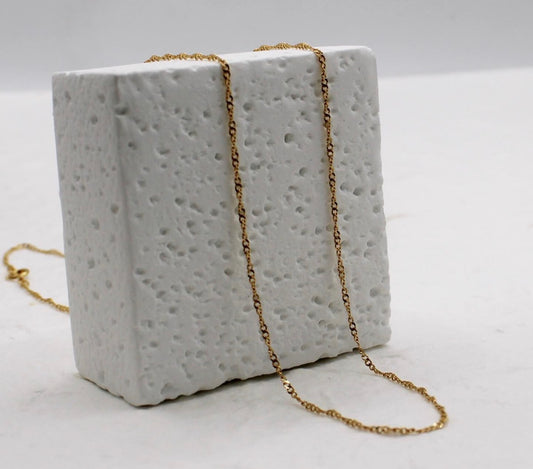 Super Dainty Ripple Chain
