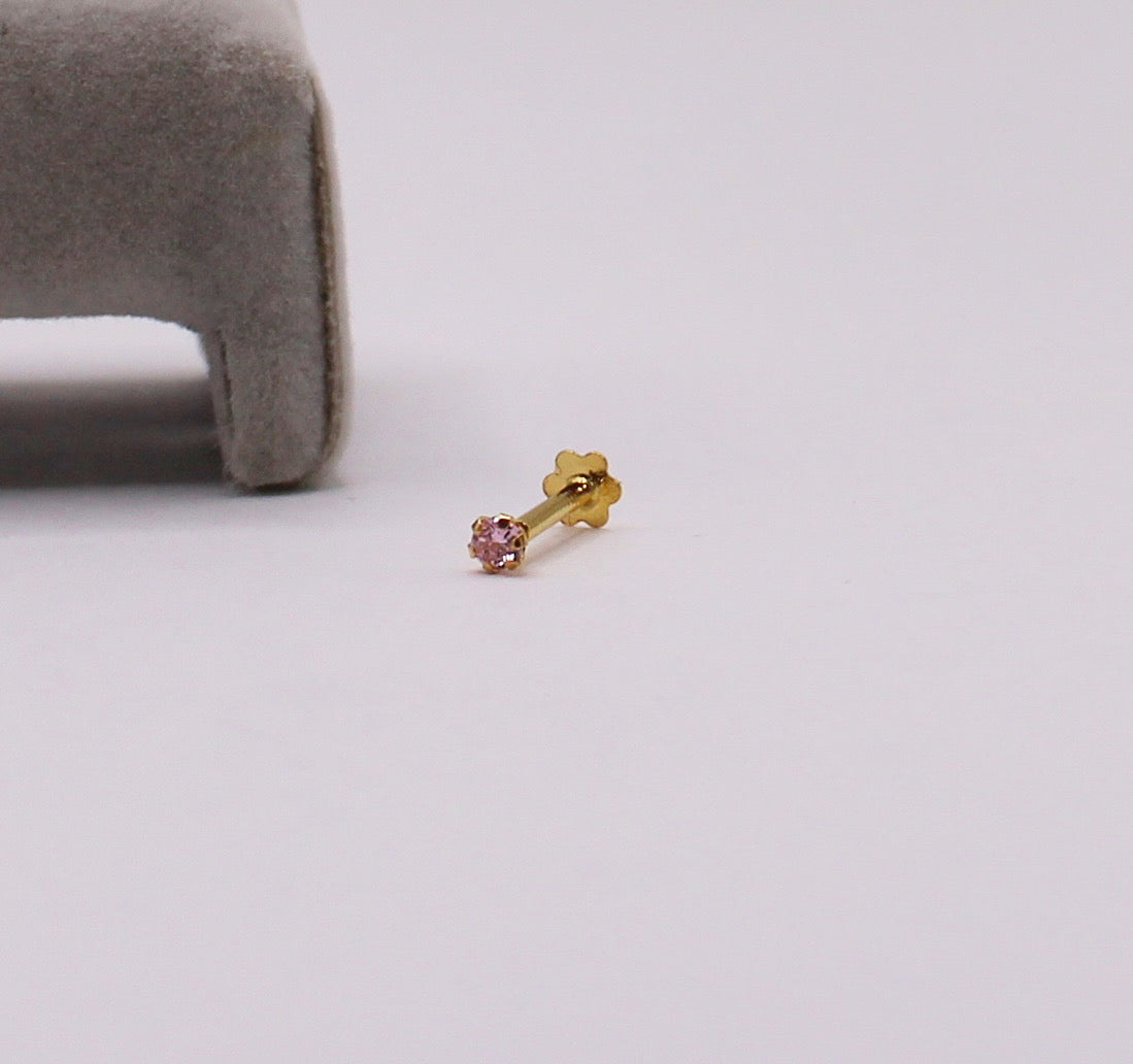1.5 Baby Pink Stud