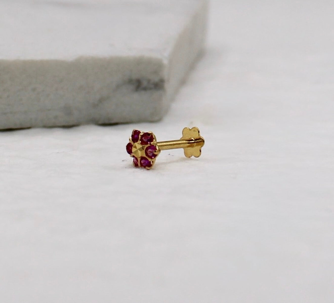 Deep Pink Stud