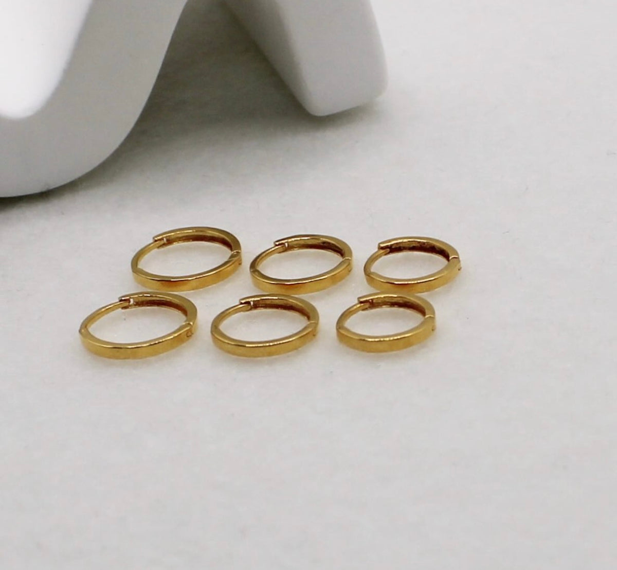Dainty Click On Hoops | 18carat
