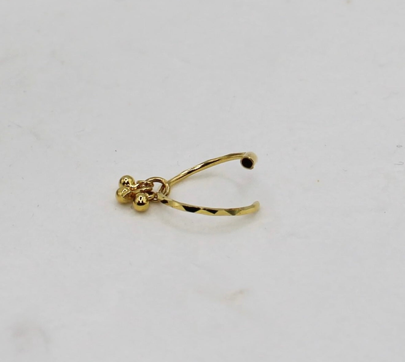 3-ball Dangle Hoop