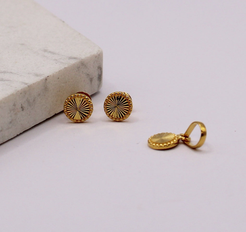 Super-mini Round Pendant Set