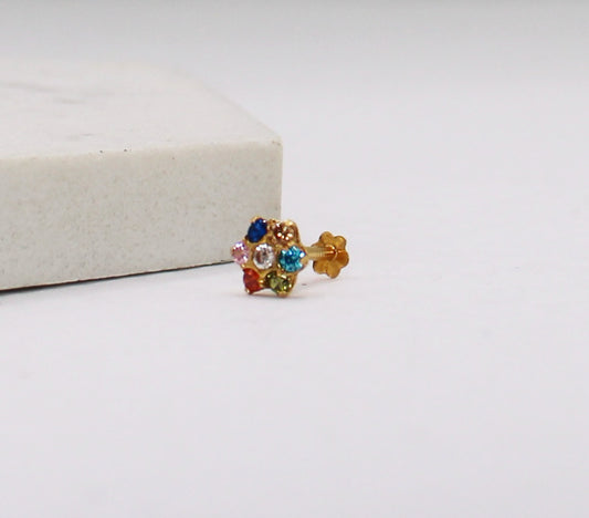Multicoloured Stud