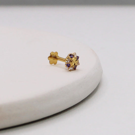 Lilac Stone Stud