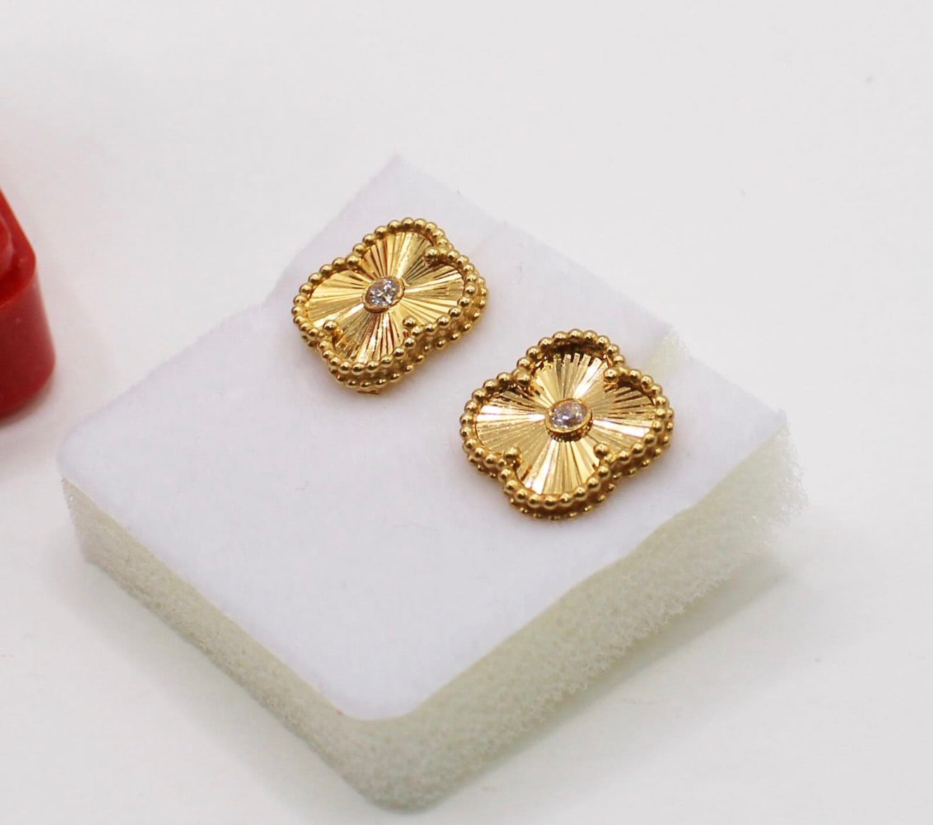 Heavyweight Clover Studs | 12.5mm