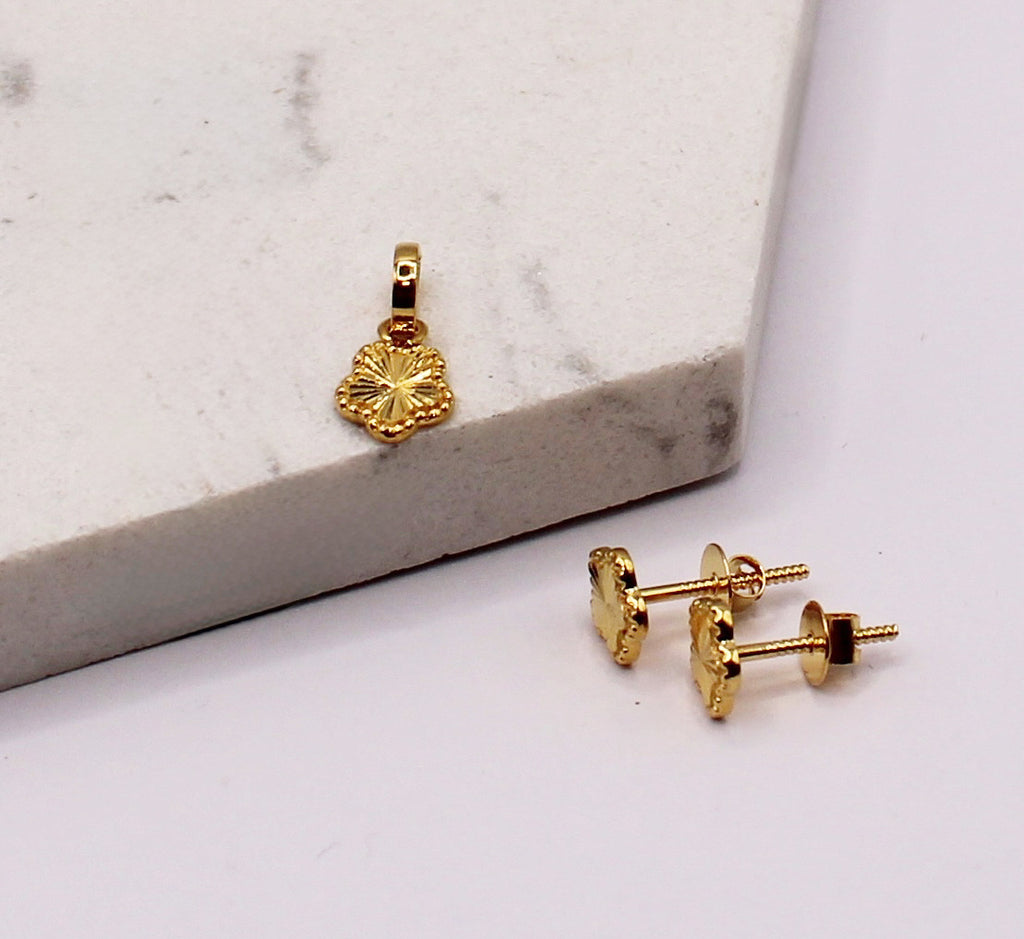 Super Mini Flower Pendant Set