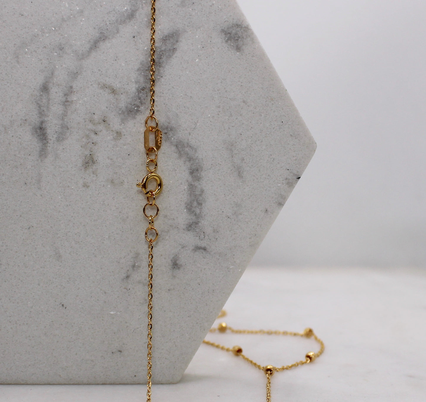 Dainty Two-tier 22carat Chain