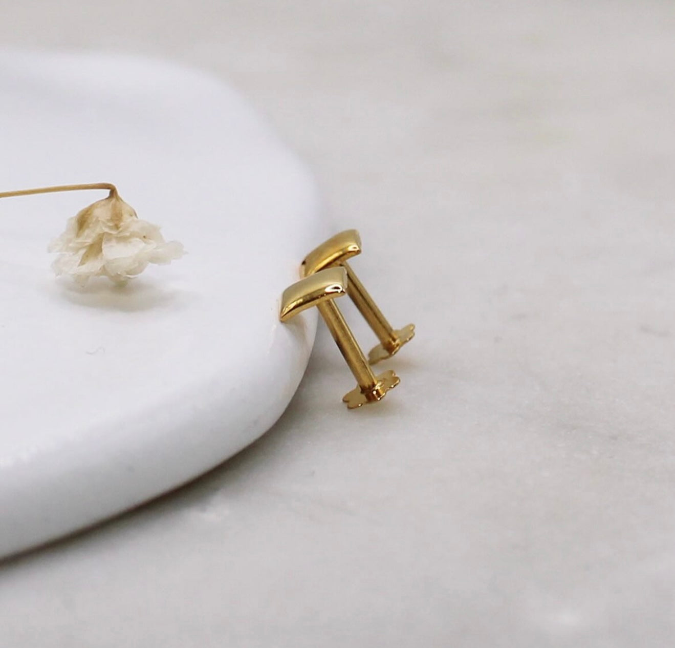 Plain Square Studs