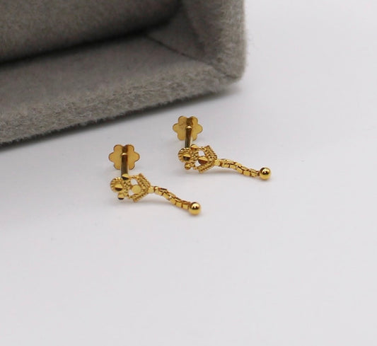 Tiny Detailed Long Studs