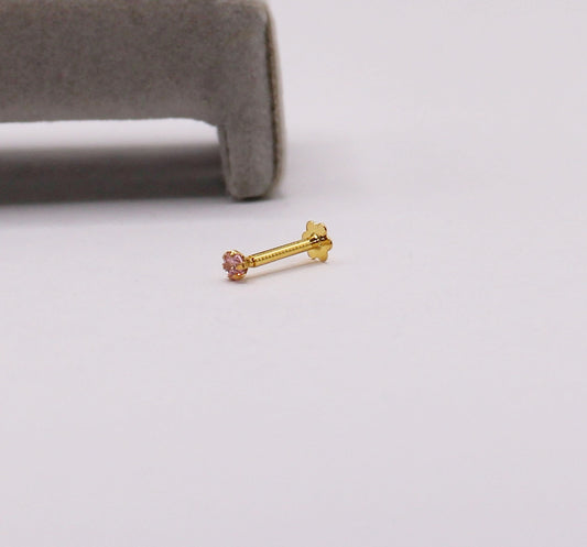 1.5 Baby Pink Stud