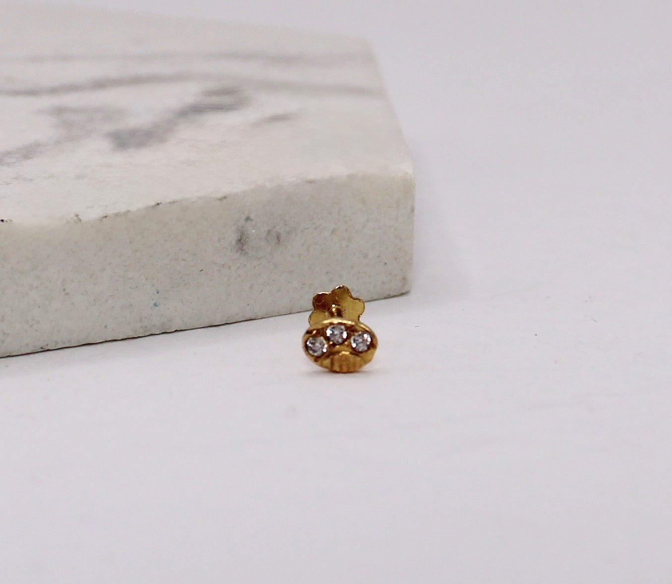 Mini Oval Stud