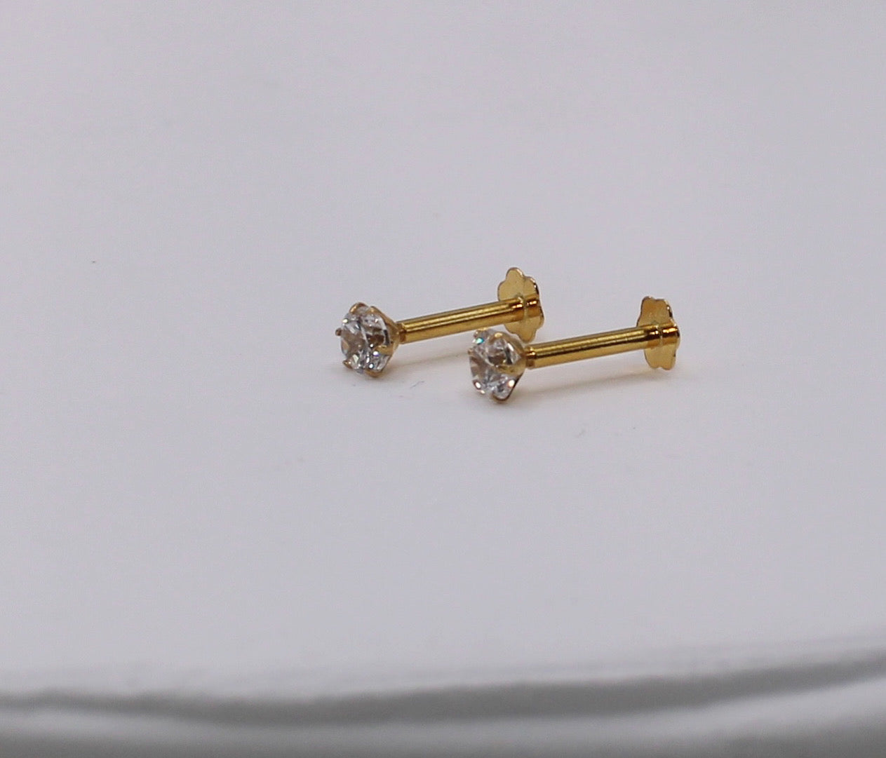 2.5mm Sparkly Studs