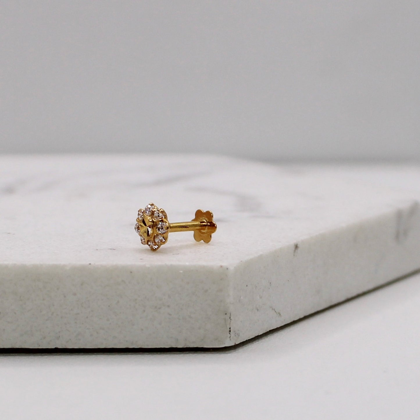 4mm Flower Stud