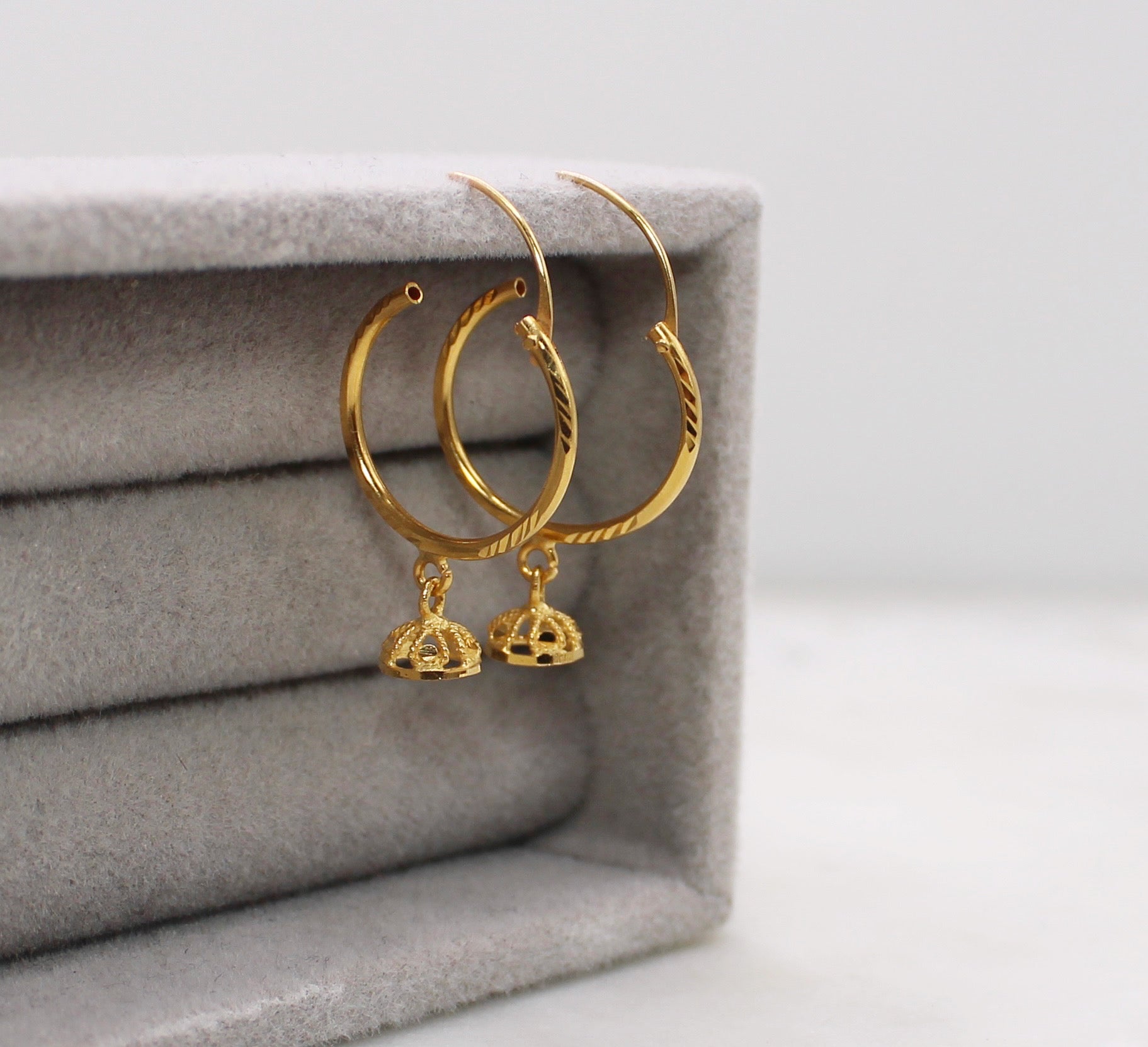 Lightweight Jumka Hoops