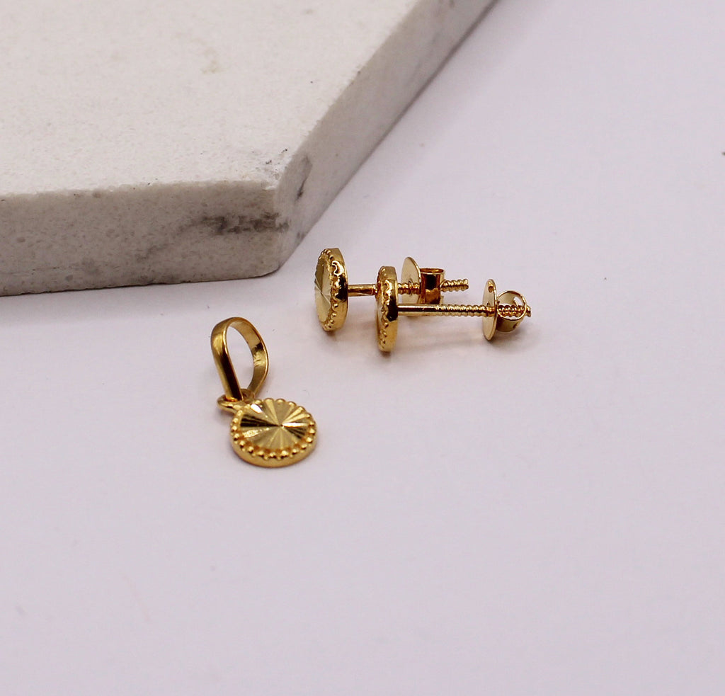 Super-mini Round Pendant Set