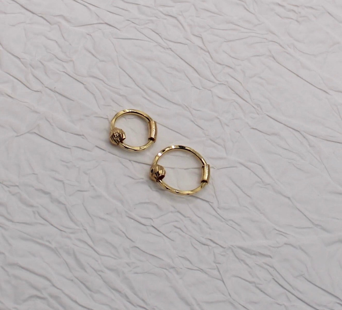 Simple Ball Hoop | 18carat