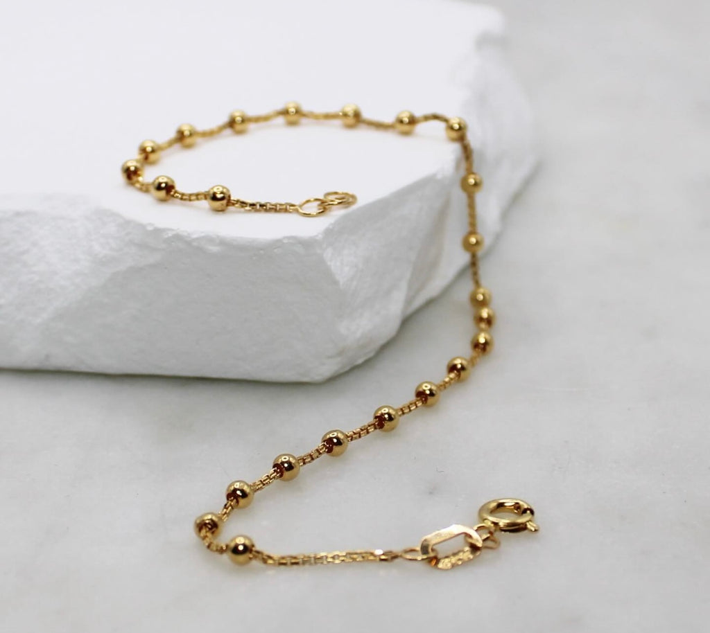 Small Ball Bracelet | 22carat