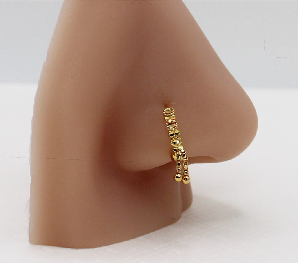 Detailed 2-Chain Hoop