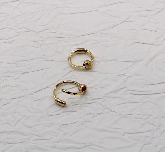 Simple Ball Hoop | 18carat
