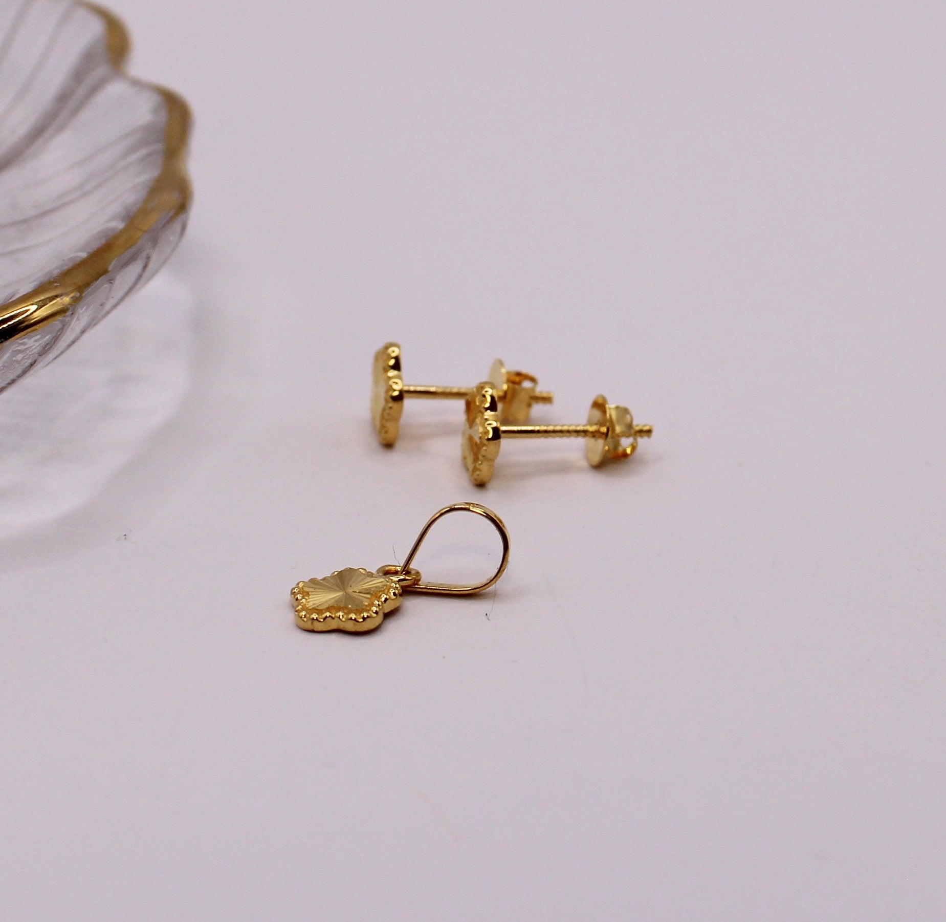 Super Mini Flower Pendant Set