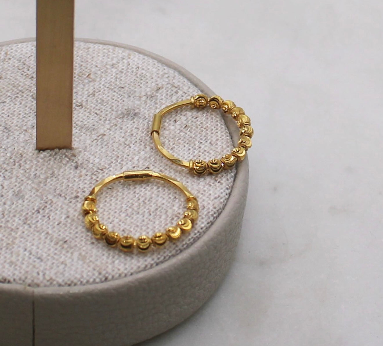 Dainty Ball Hoops