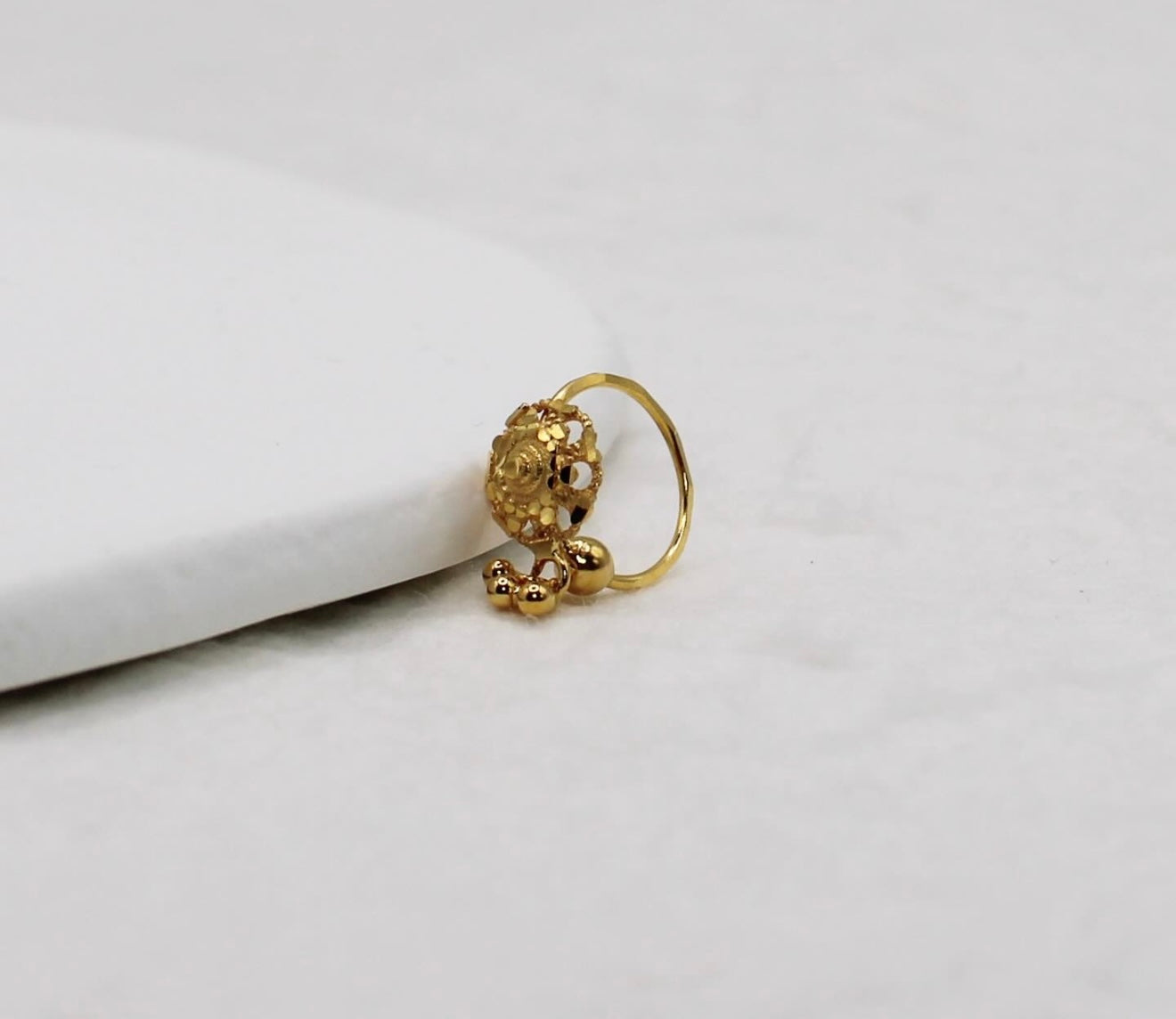 Decorative Dangle Hoop