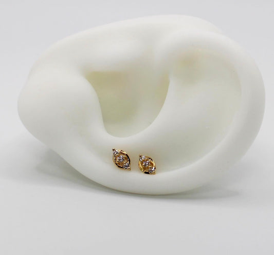 Golden Dew Studs