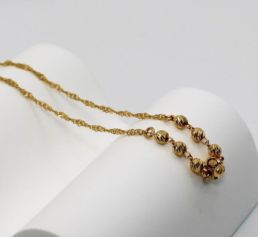 Simple Beaded Necklace