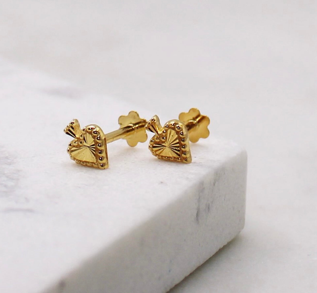 Small Spade Studs