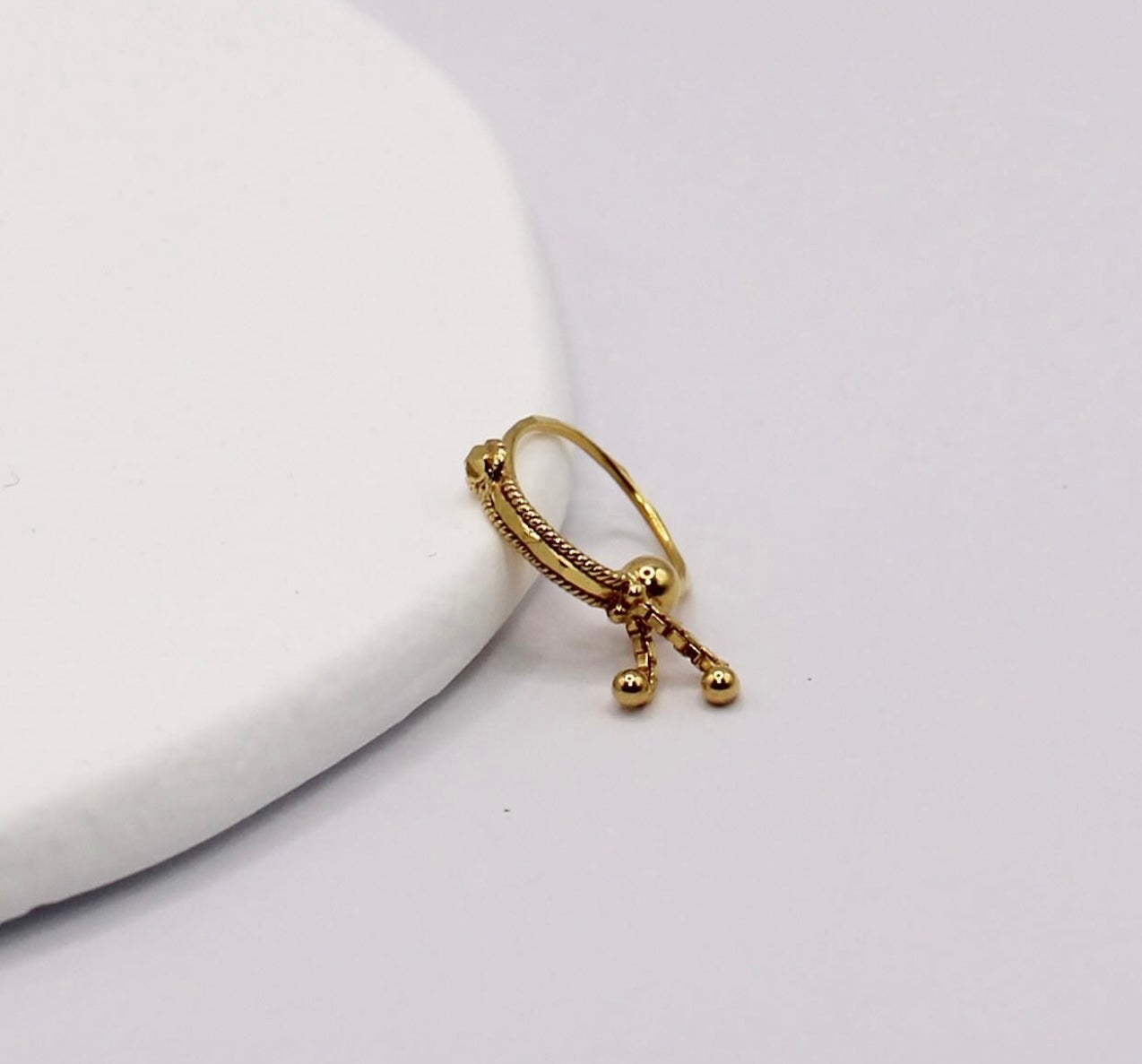 Shiny Chain Hoop