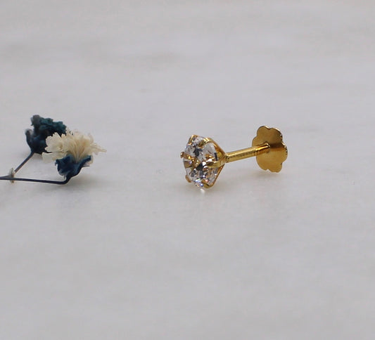 5mm CZ Stud