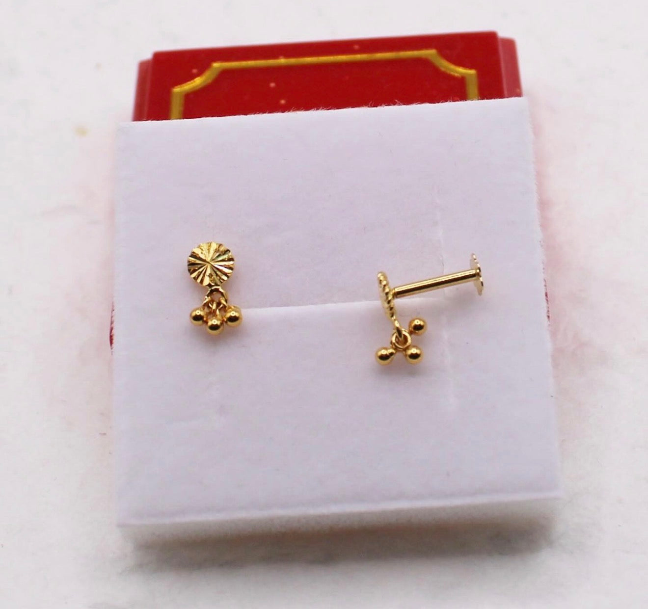 Tiny Dangly Studs