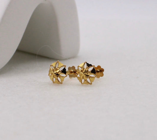 Golden Starburst Stud | 18carat