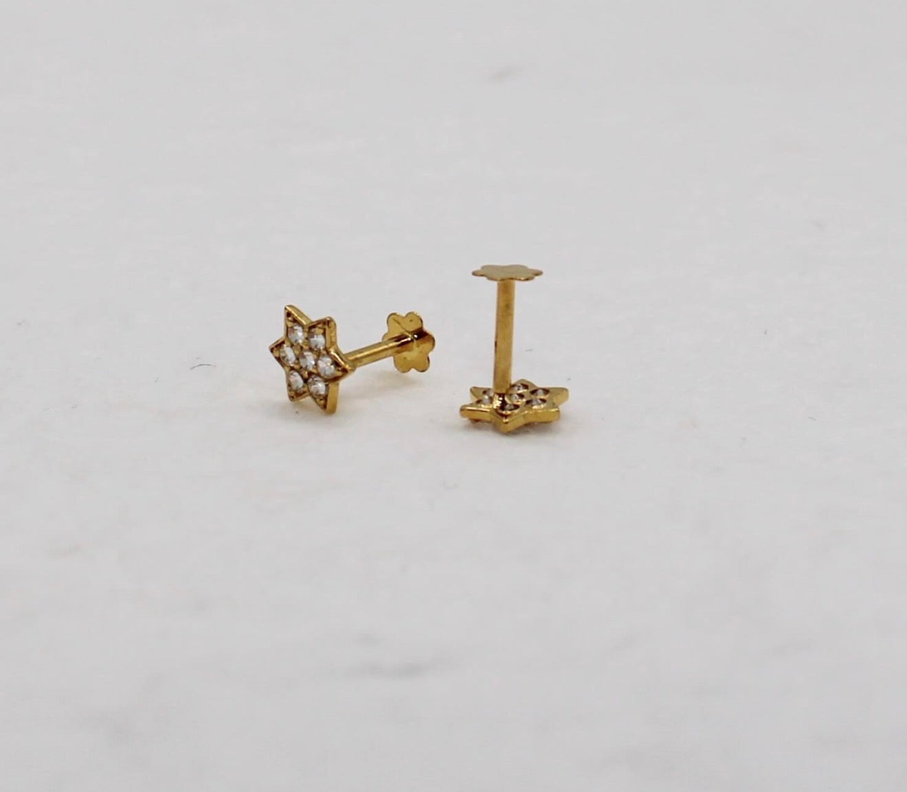 Sparkly Star Studs