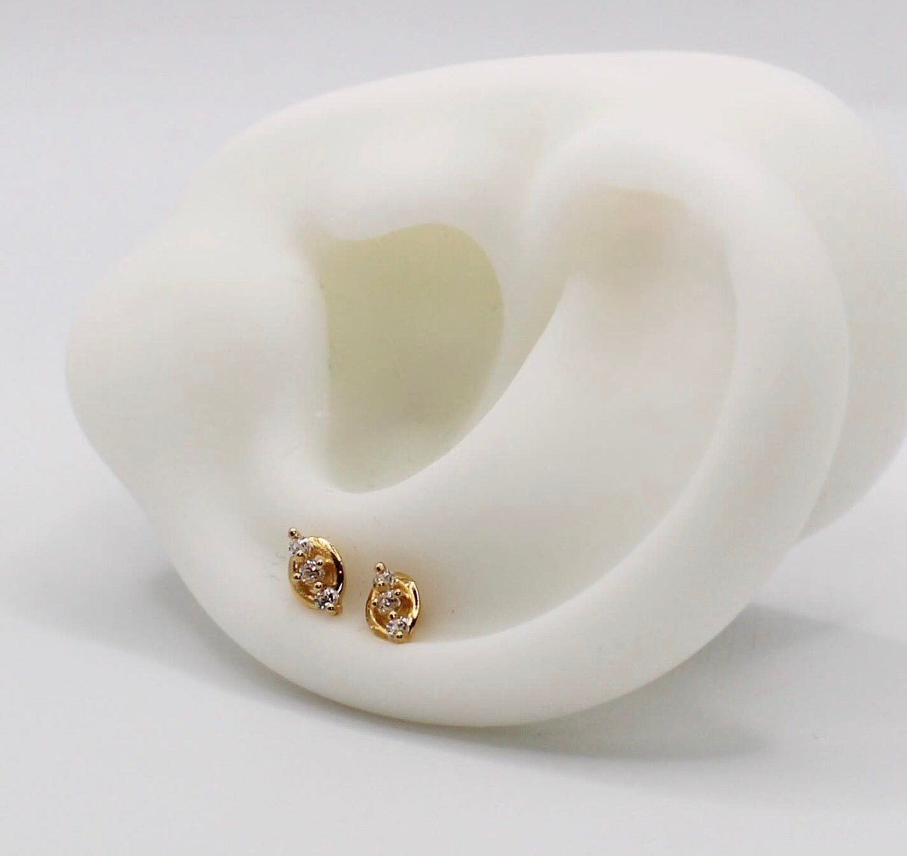 Golden Dew Studs