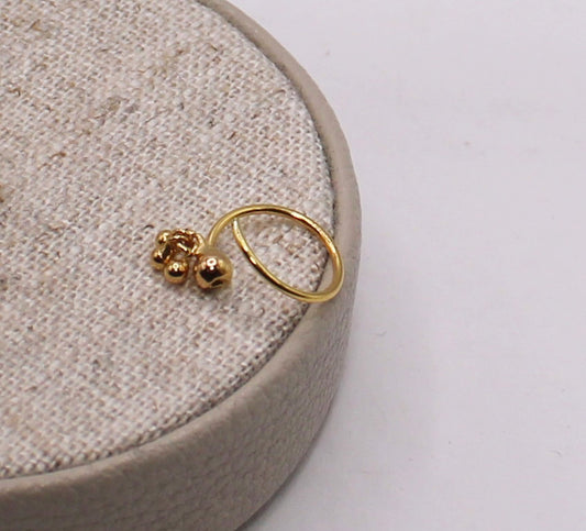 Plain Traditional Dangly Hoop