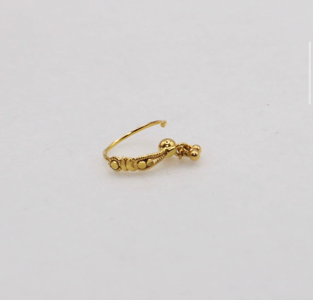 Detailed 3-ball Hoop | 9mm