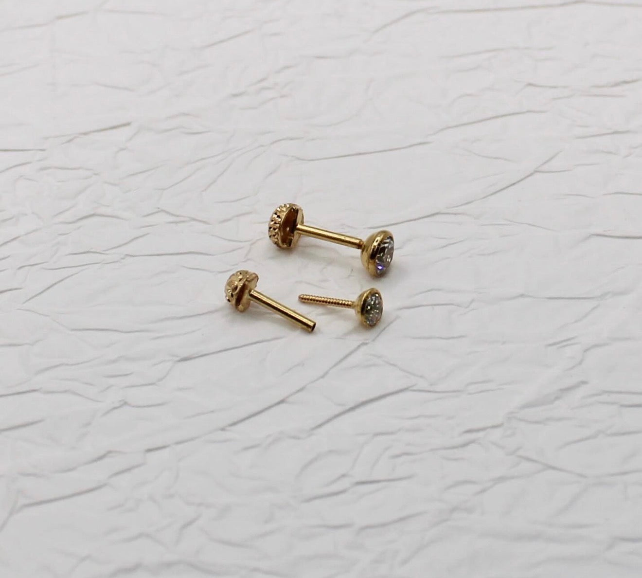 Double Sided Stud | 18carat