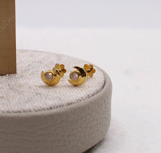 Crescent Studs