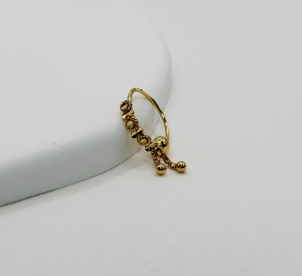 Detailed 2-Chain Hoop