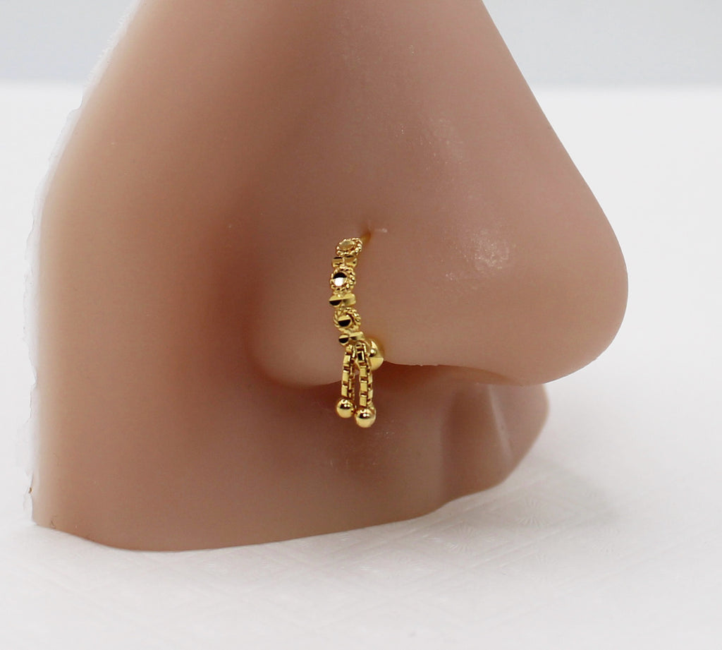 Detailed 2-Chain Hoop