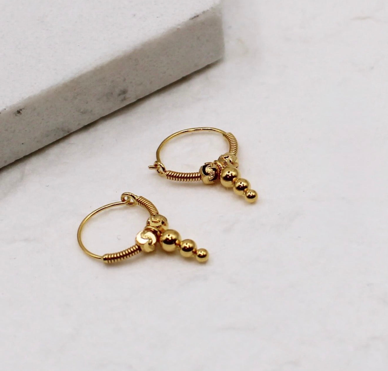 Solid Drop Hoops | 9mm
