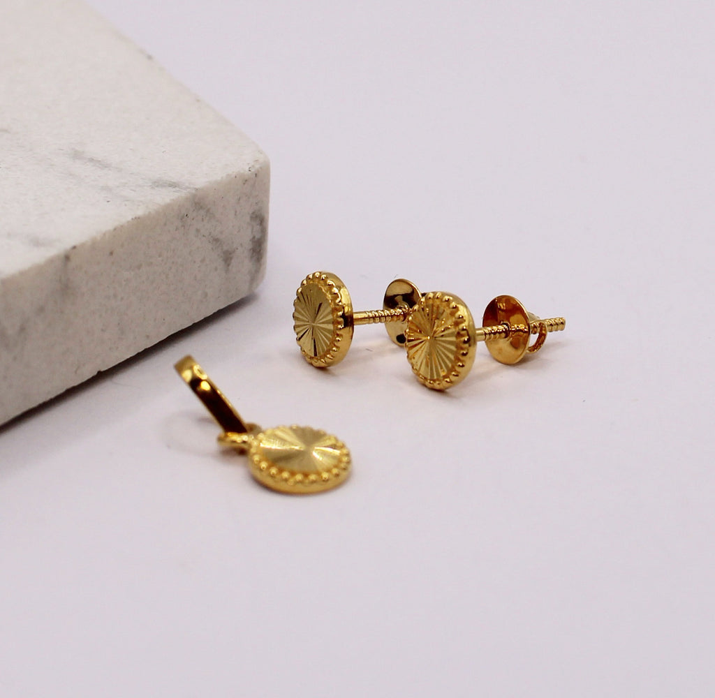 Super-mini Round Pendant Set