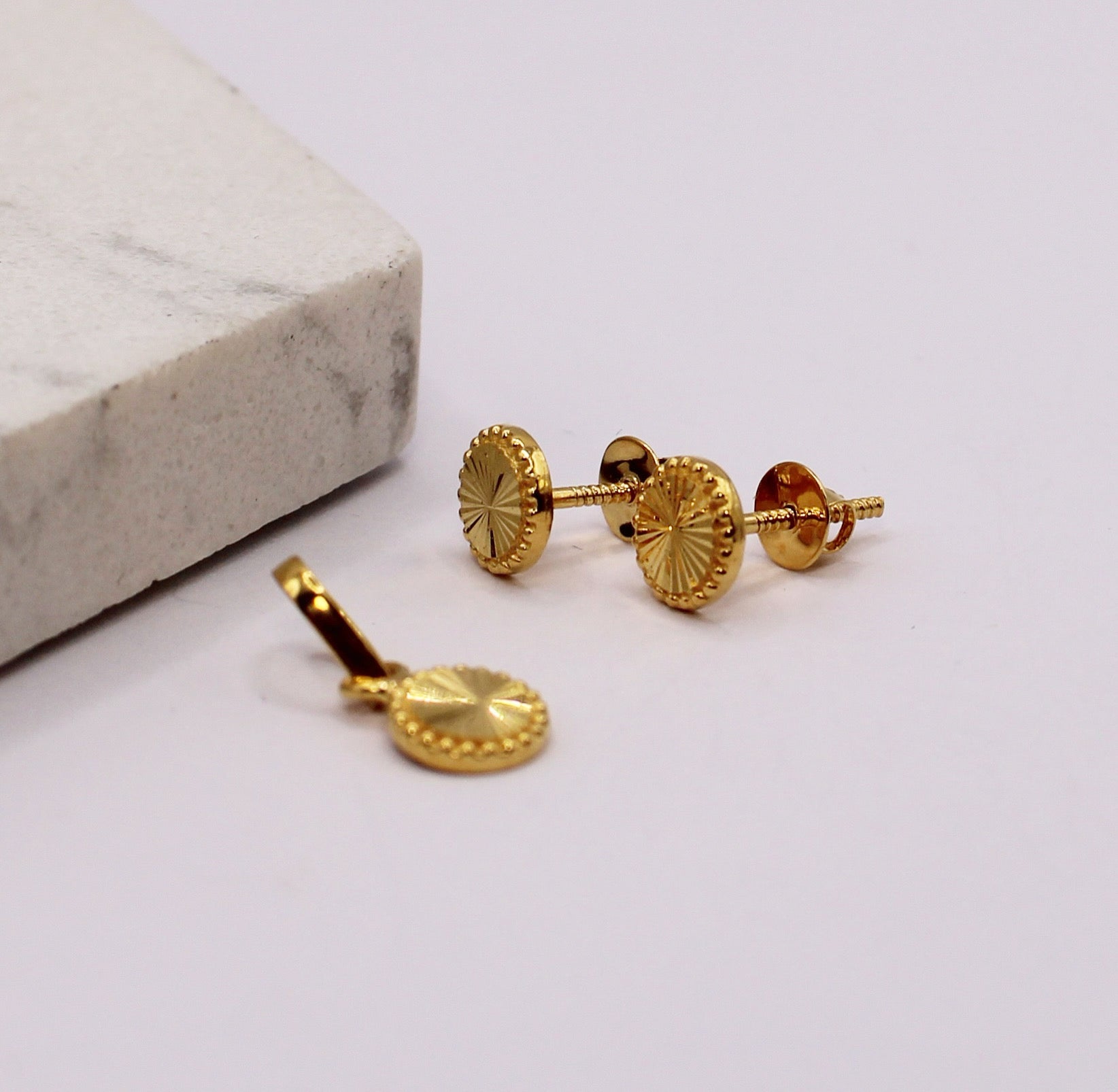 Super-mini Round Pendant Set