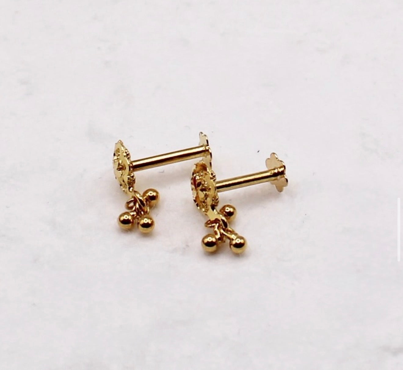 Tiny Dangly Studs