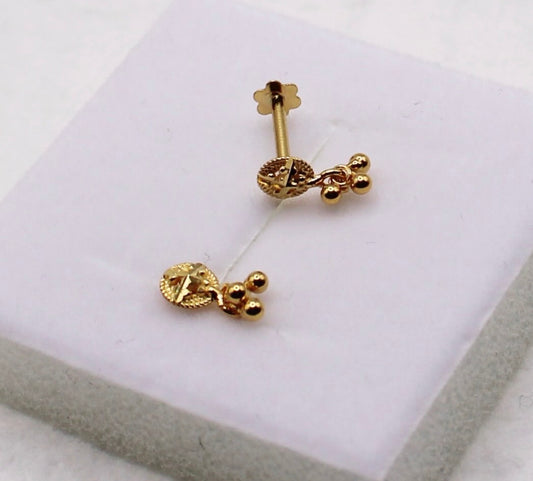 Tiny Dangly Studs