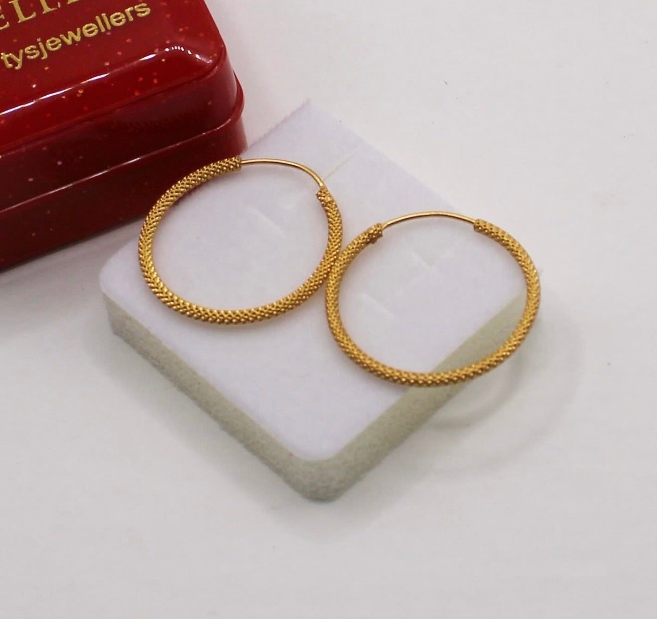 Simple Hoops | 21mm
