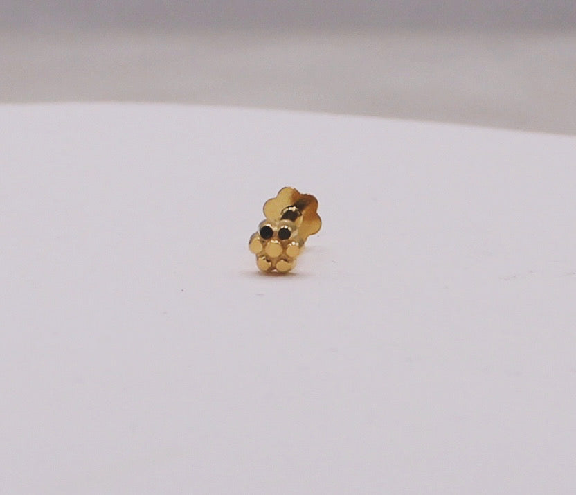 3.5mm Solid Flower Stud