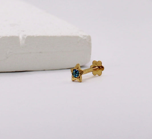 Blue Star Stud